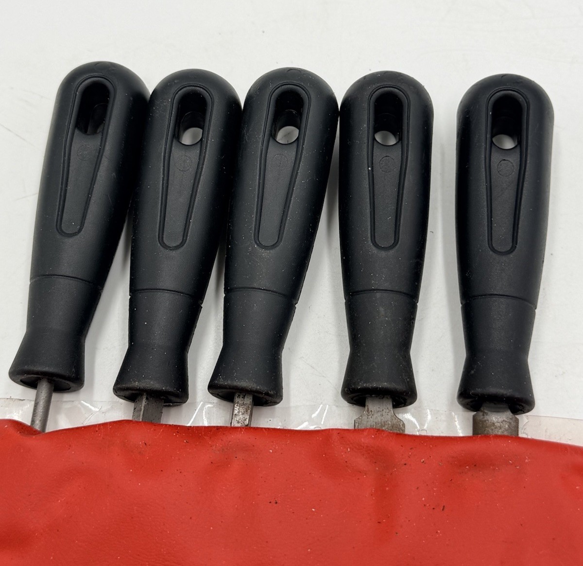 Snap-On Tools 6-piece Key File Set HBF100 – BLK Handle | MISSING 1 File