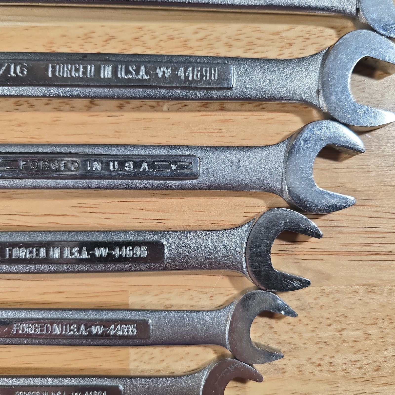 Vintage Craftsman 14pc SAE Combination Wrench Set 12 Pt 1/4″ – 1″ USA V VV
