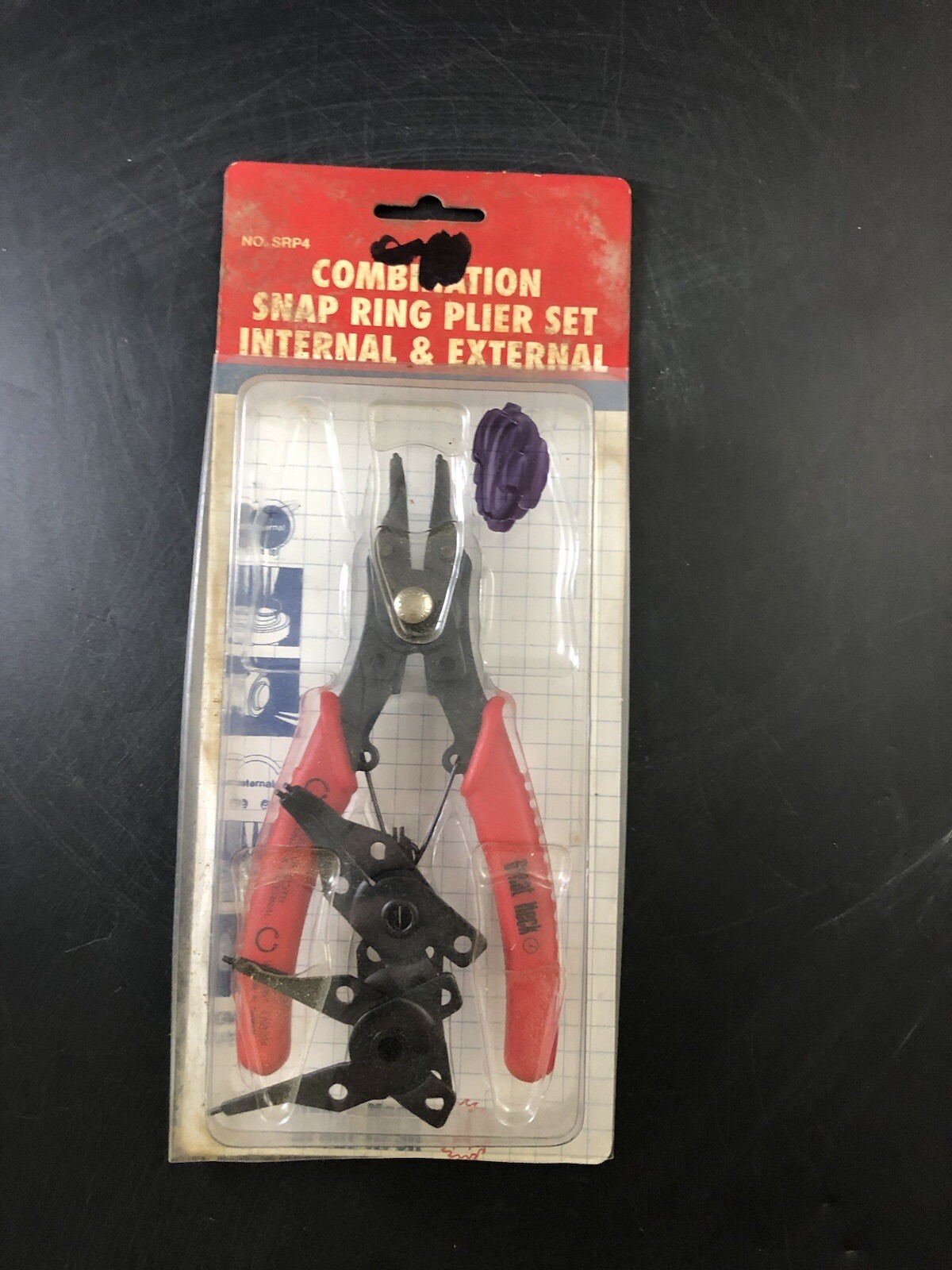 Combination Snap Ring Pliers Set Internal And External Ve9
