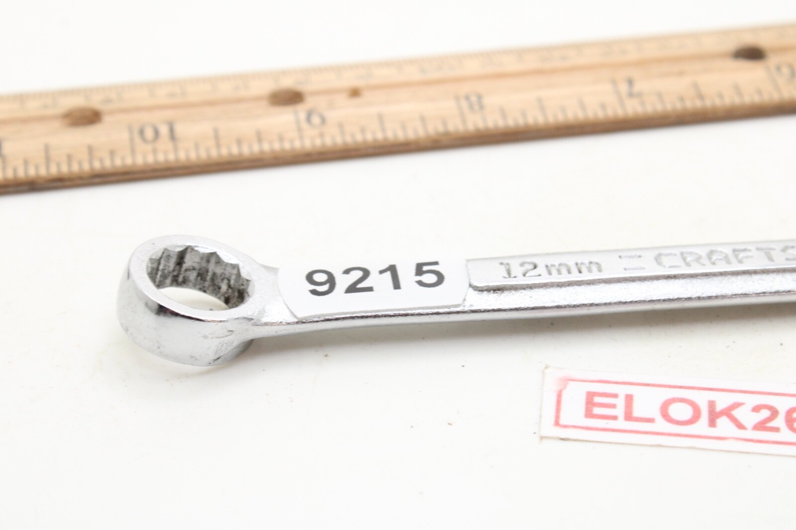 Craftsman VV-42916 12mm 12 Point Metric Chrome Combination Wrench USA