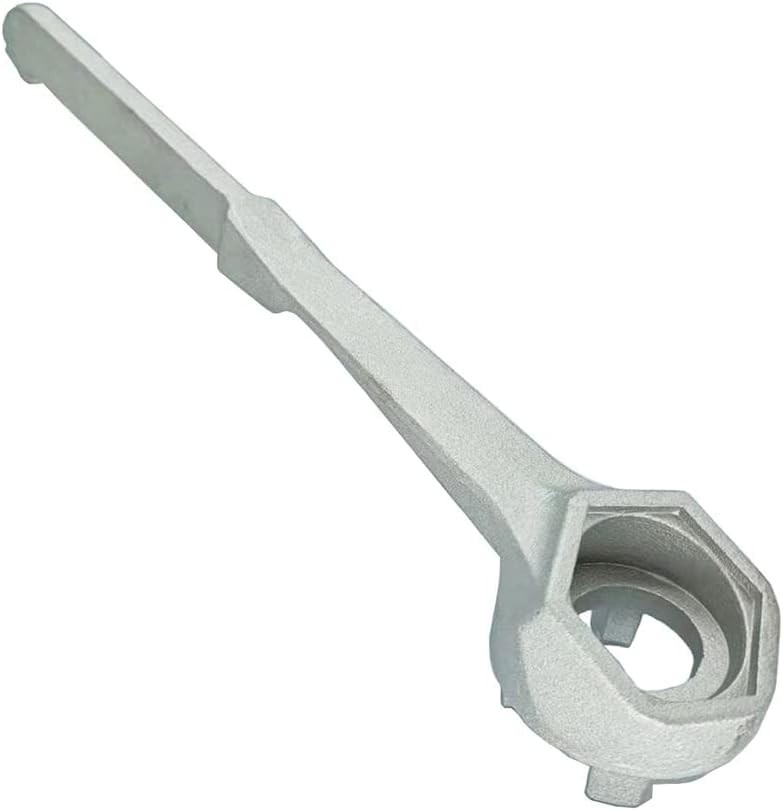 Multi-Functional Aluminum Drum Wrench – Fits Plastic & Metal Bung Caps 2″/3/4″
