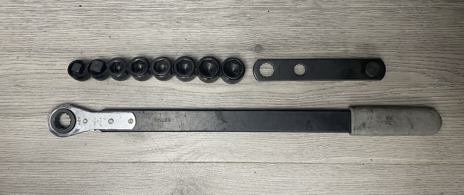 Mac Tools Serpentine Belt Wrench SBT590 Ratchet 5/8 Made In USA