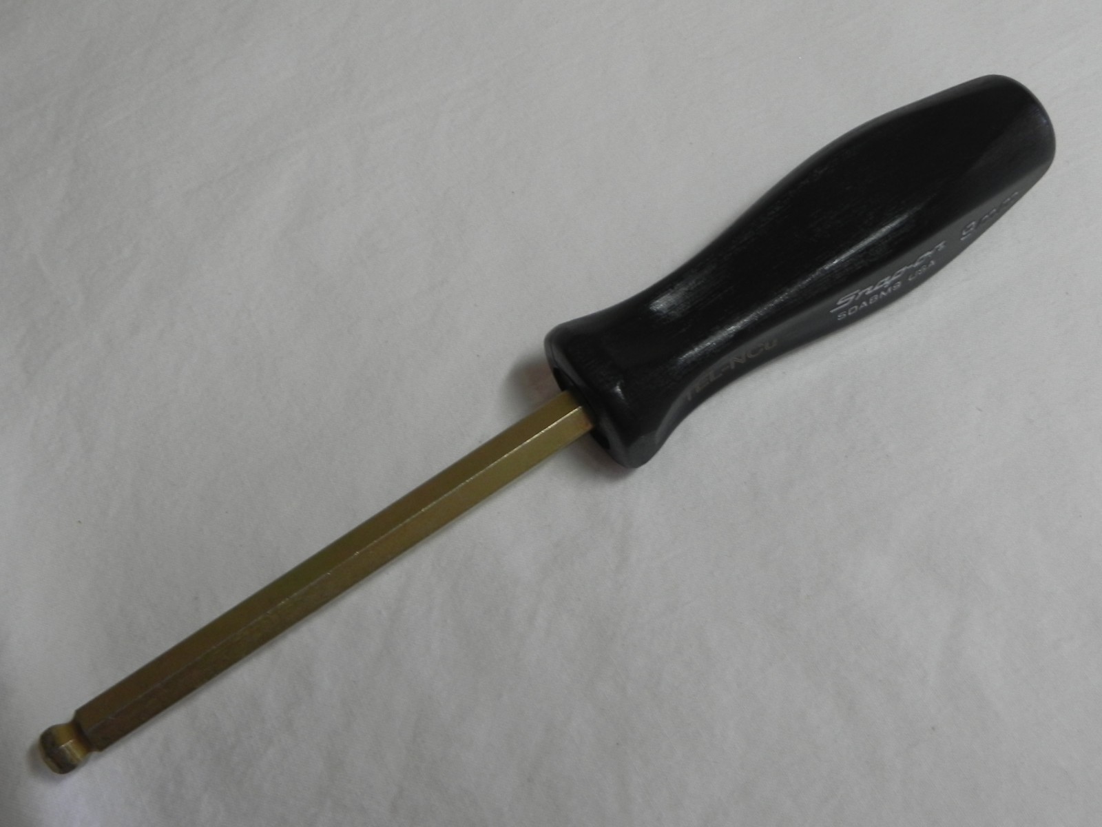 Snap-On SDABM9 9mm Ball Hex Head Driver Measuring 8-7/8» Long LOTBHHD7