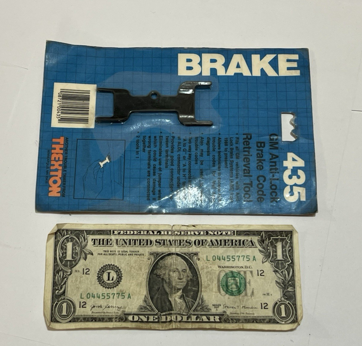 Thexton 435 GM Anti-Lock Brake Code Retrieval Tool 1988 and Newer