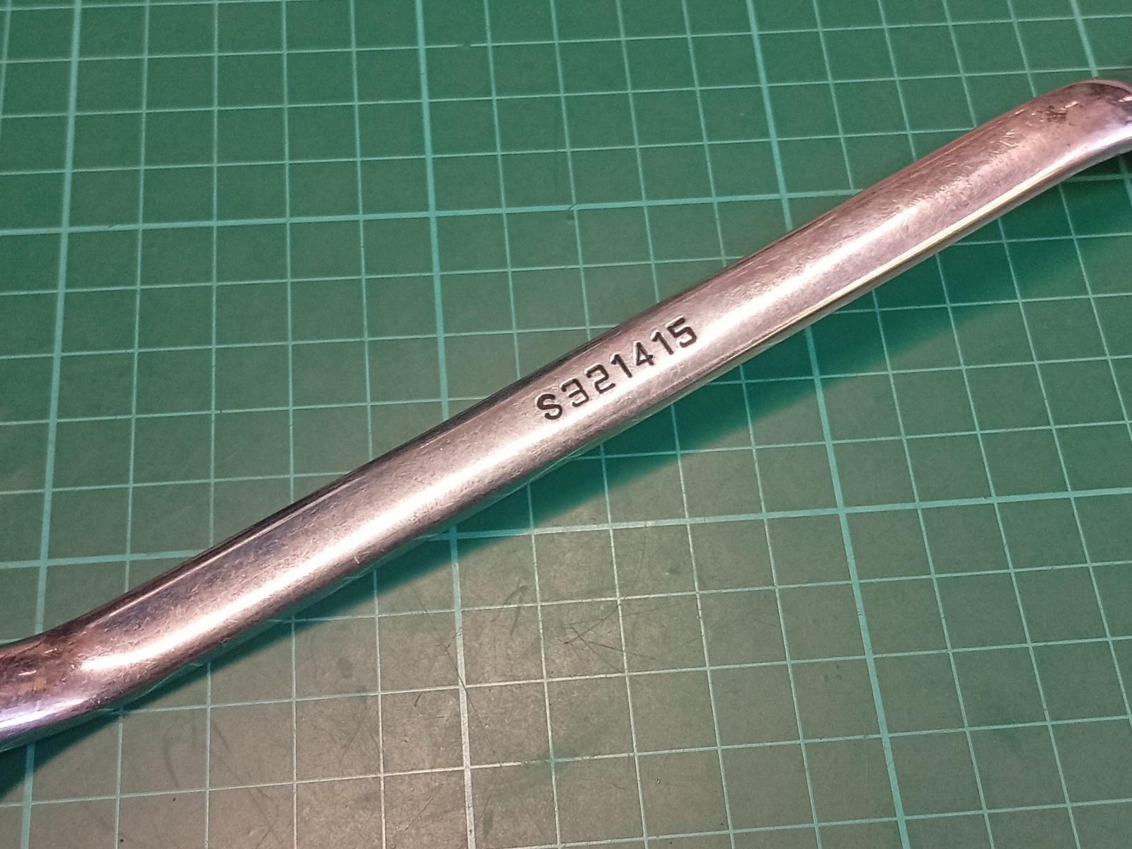 TRIDENT Tools S321415, 14mm x 15mm, Offset Ring Spanner