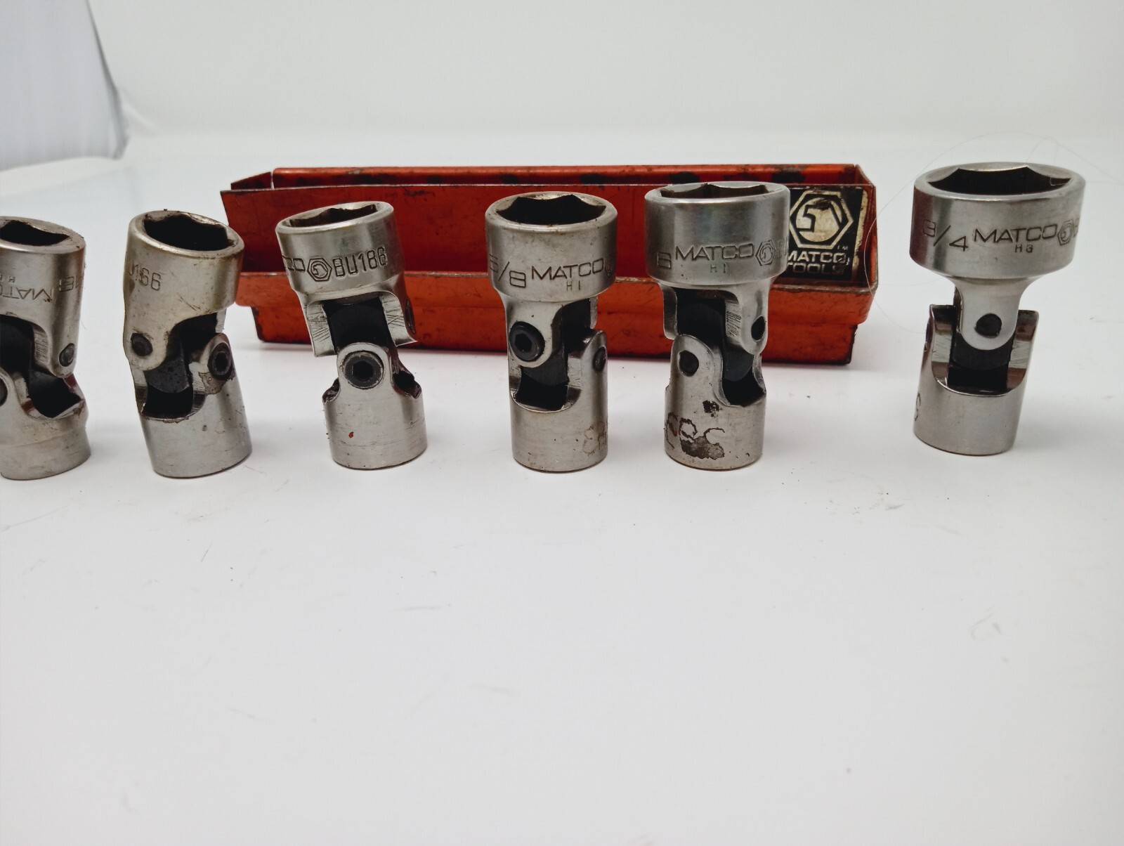 Matco Tools USA 7pc 3/8″ Drive Swivel Socket Set – 3/8″ BU126 to 3/4″ BU246
