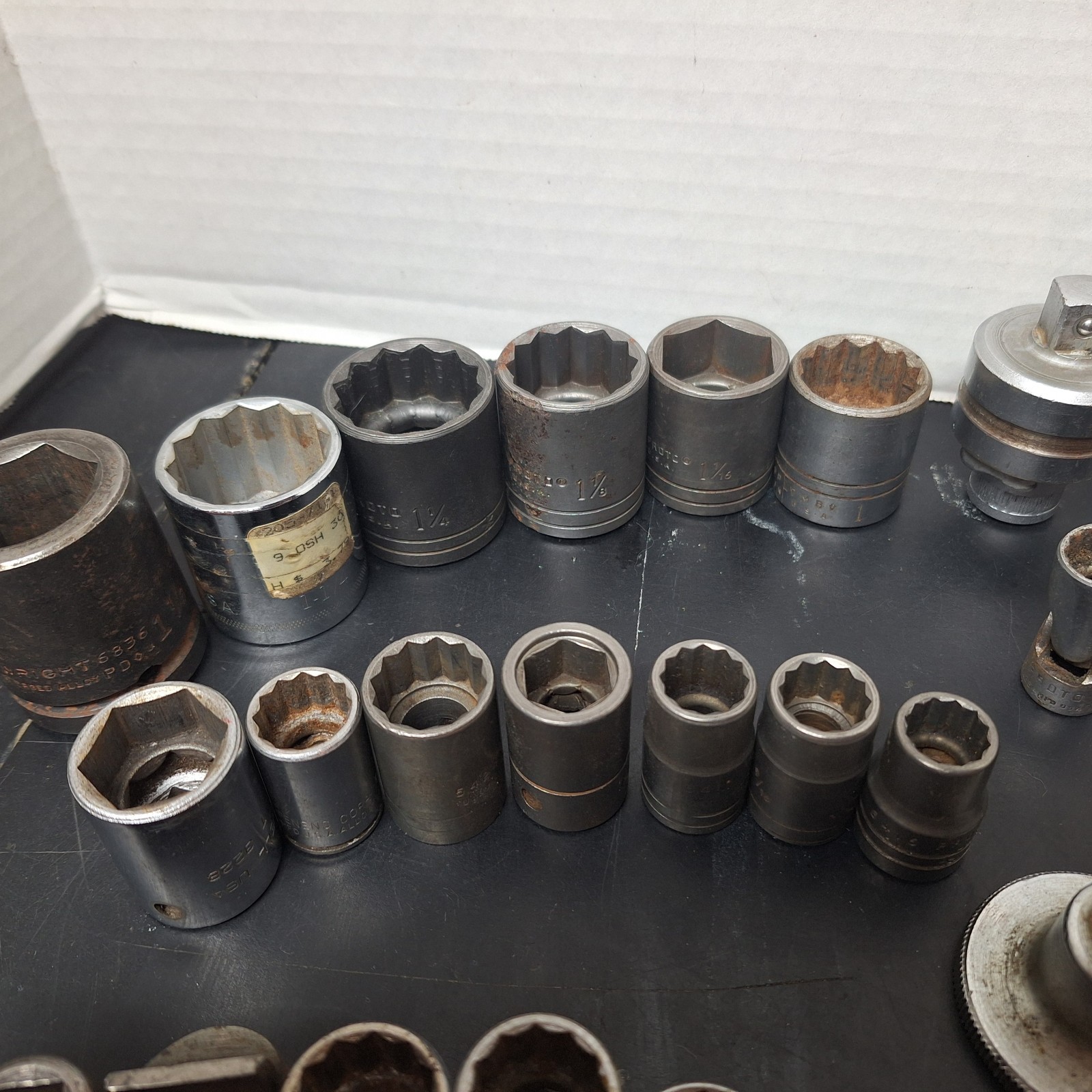 Lot Of USA Made Sockets And Things Multiple Brands And Sizes 81 Items