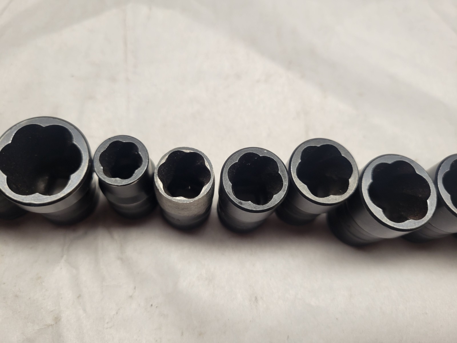 SK Tools 11 Pc 3/8” Drive Metric/SAE Turbo Socket Set For Damaged Nuts/Bolts 803