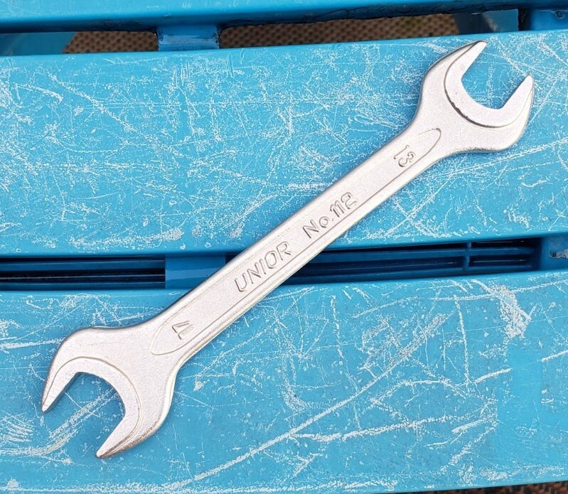 UNIOR 112-13×17 Double Open End Wrench 13mm 17mm Slovenia