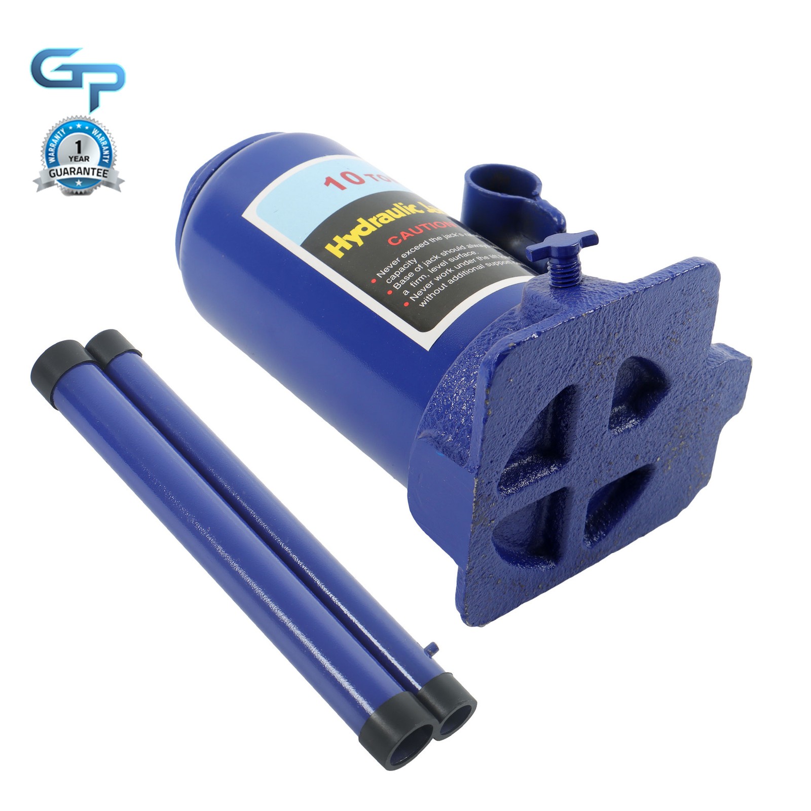 Hydraulic Car Bottle Jack for Auto Repair and House Lift, 10 Ton (20,000 LBs)