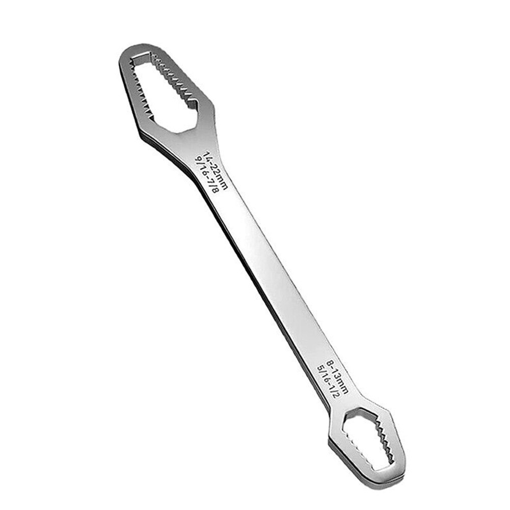 Spanner Wrench Silver Torx Adjustable Double Head Lightweight.Portable