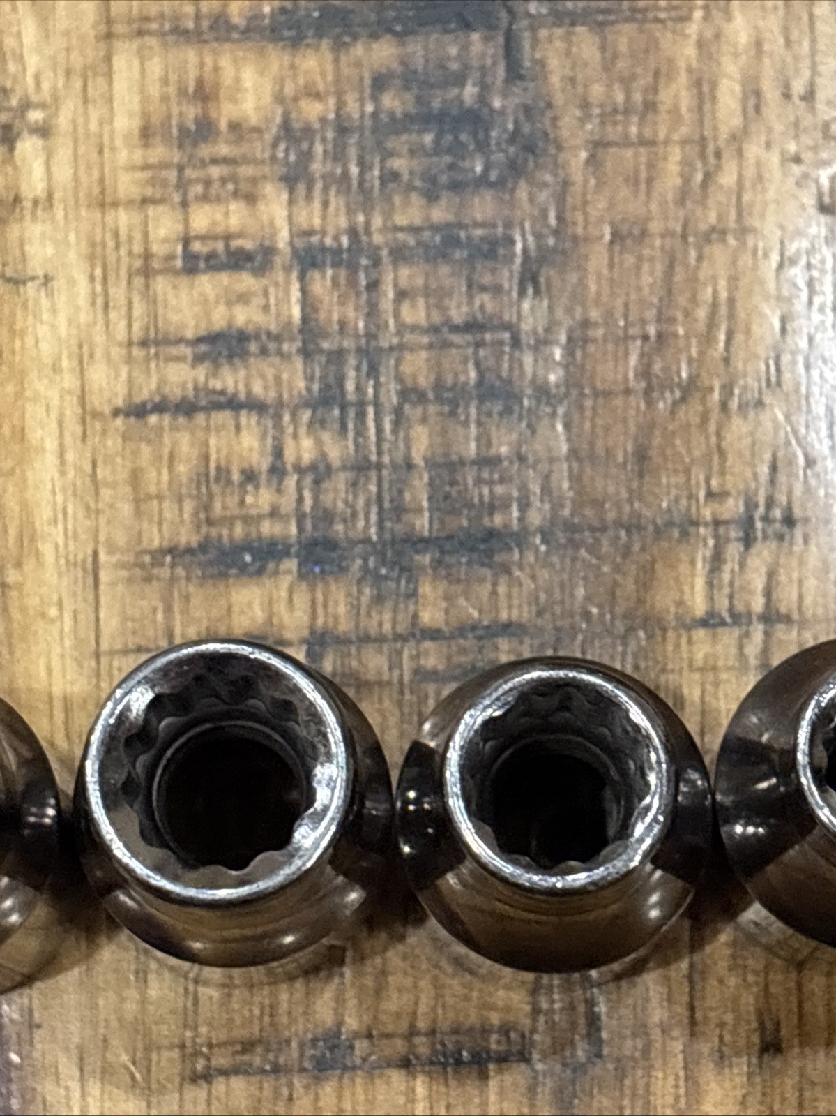 Craftsman 1/2” Laser Shallow Socket Set 9mm – 22mm 1/2” Drive 12pt 11pc USA EUC