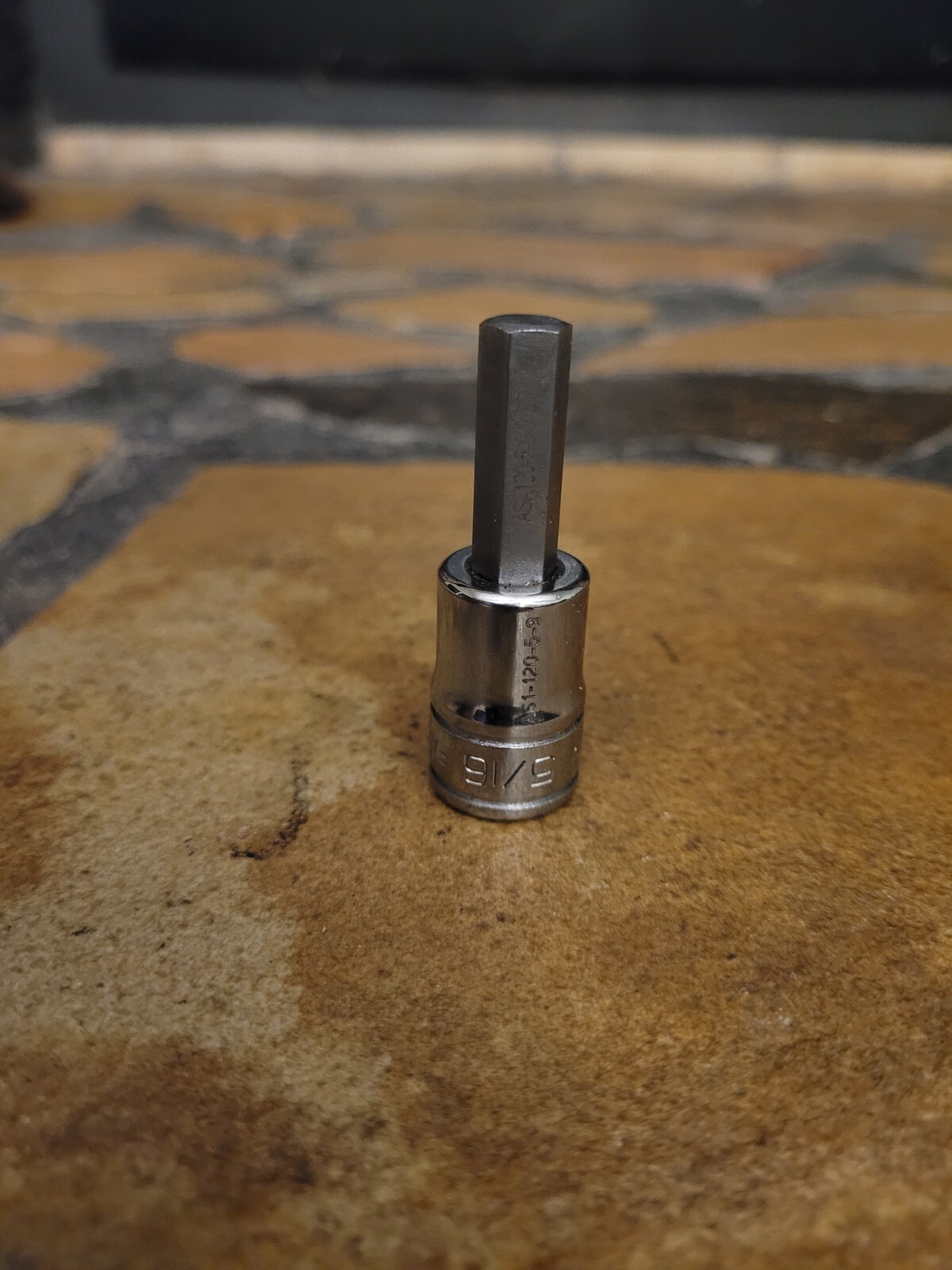 Snap-on Tools USA 3/8″ Drive 5/16″ Chrome Hex Bit Socket Driver FA10E