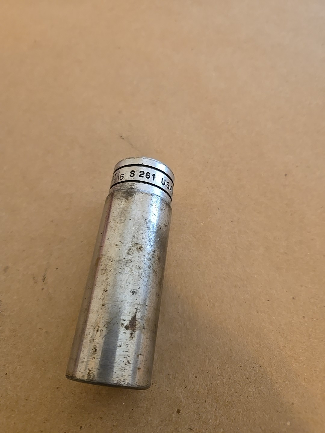 Snap On 1/2″ Drive 13/16″ 12PT SAE Deep Chrome Socket S261
