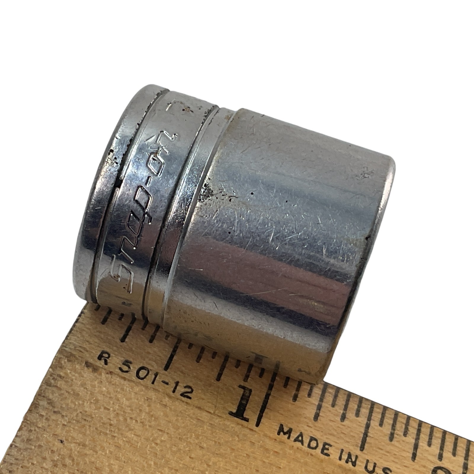 Snap-On Socket 7/8″ F281 3/8″ Drive 12 Pt Chrome As Pictured Mechanic Tool