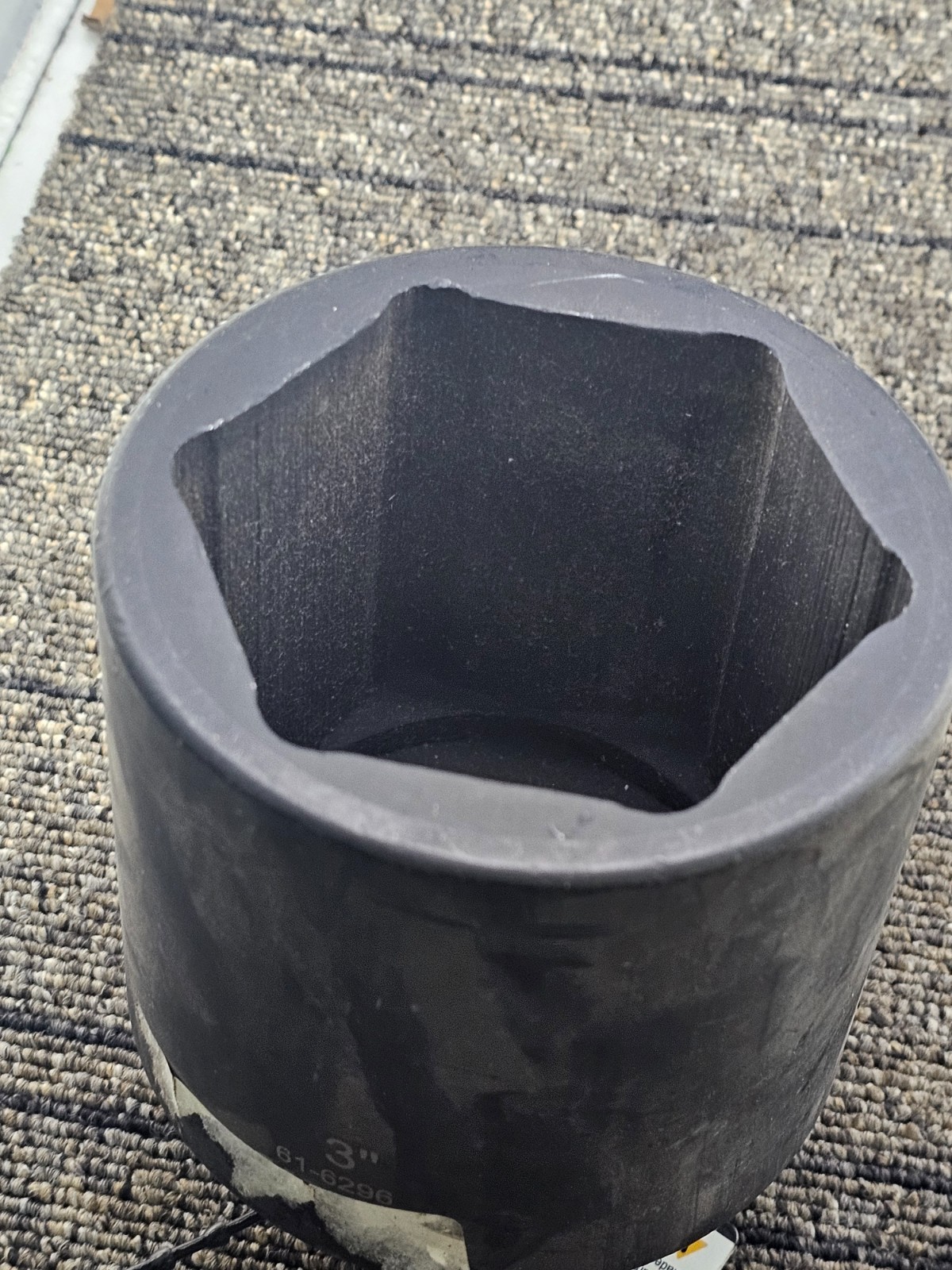 NAPA 61-6296: Carlyle 3/4 In Drive 3 In 6 Point Impact Socket