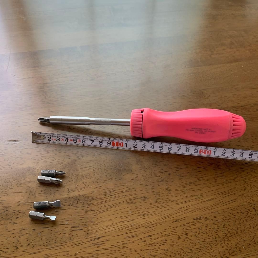 Snap-on SSDMR4B Ratchet Screwdriver PINK W/BITS