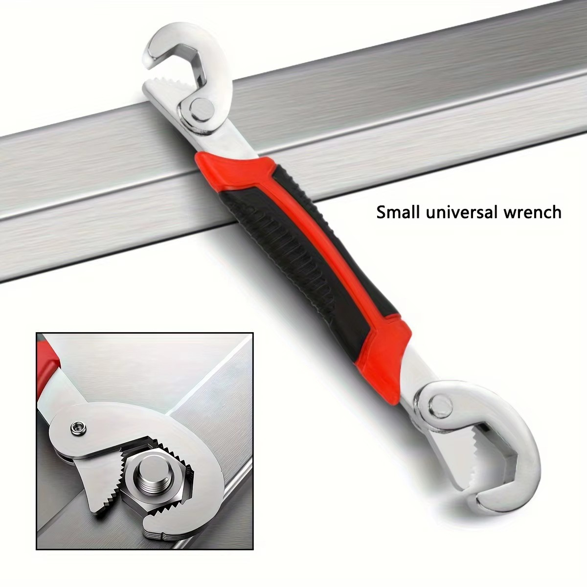 1pc Wrench Tool Kit Multi-Use Small Universal Quick Adjustable Open-End Wrench