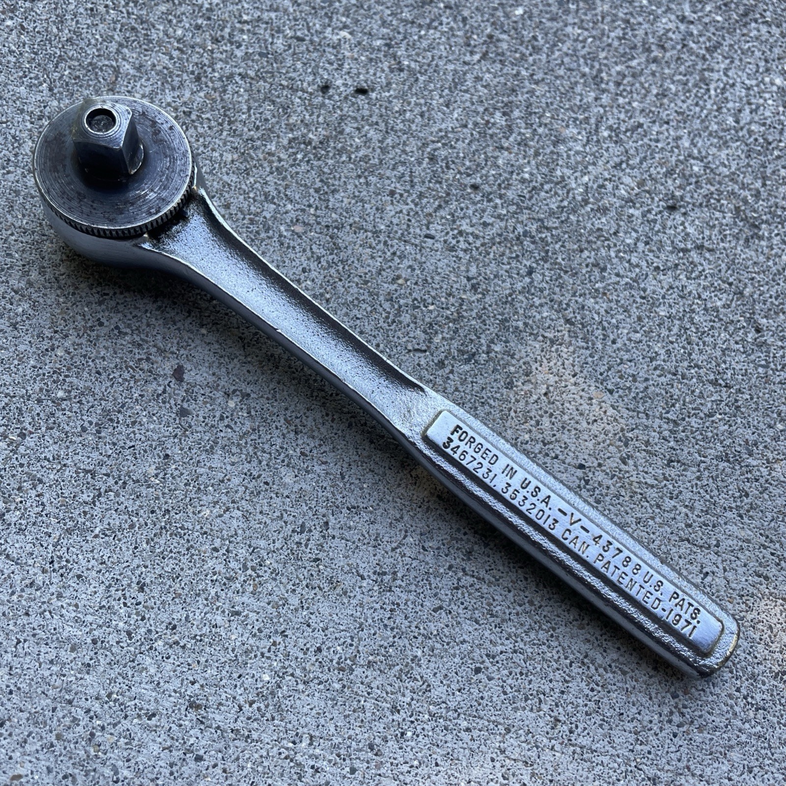 Craftsman 3/8 Drive Ratchet Handle 43788 Vintage