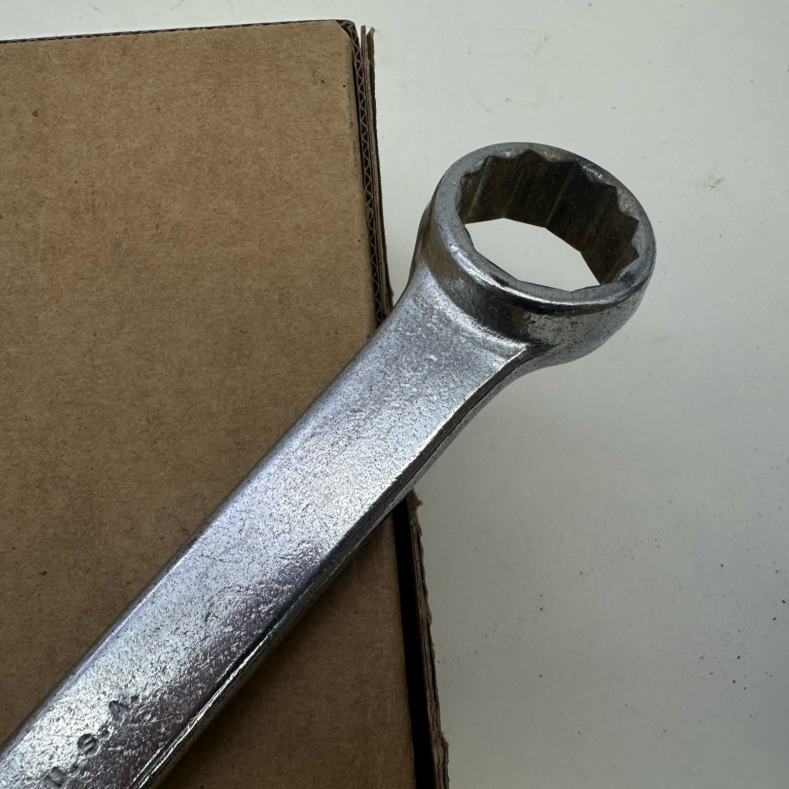 Penens Corp Challenger 1″ Combination Wrench 12 Point SAE 6132 Made USA Vintage
