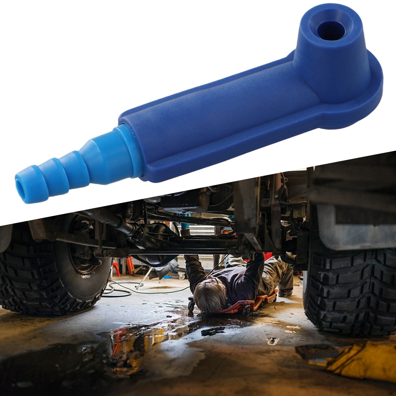 Car Brake Brake Fluid Exchange Brake Fluid Oil Changer Oil 2.77inch 68mm Blue