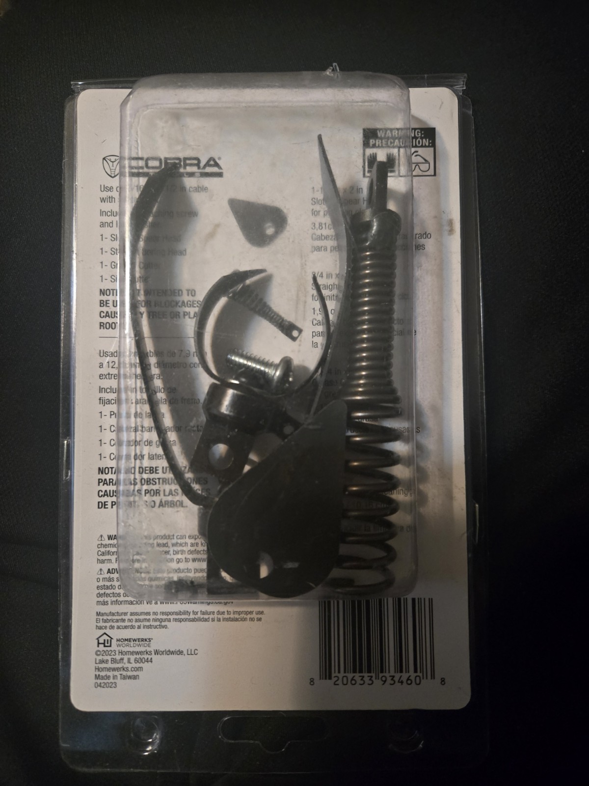 Cobra Tools 4piece Cutter Set Use W/ BC260 Or BC260C Drai. Pipes New