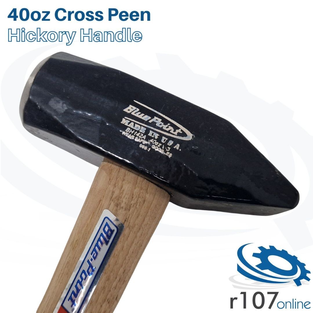 Blue Point 40oz Cross Peen Hammer BH142A- As sold by Snap On.