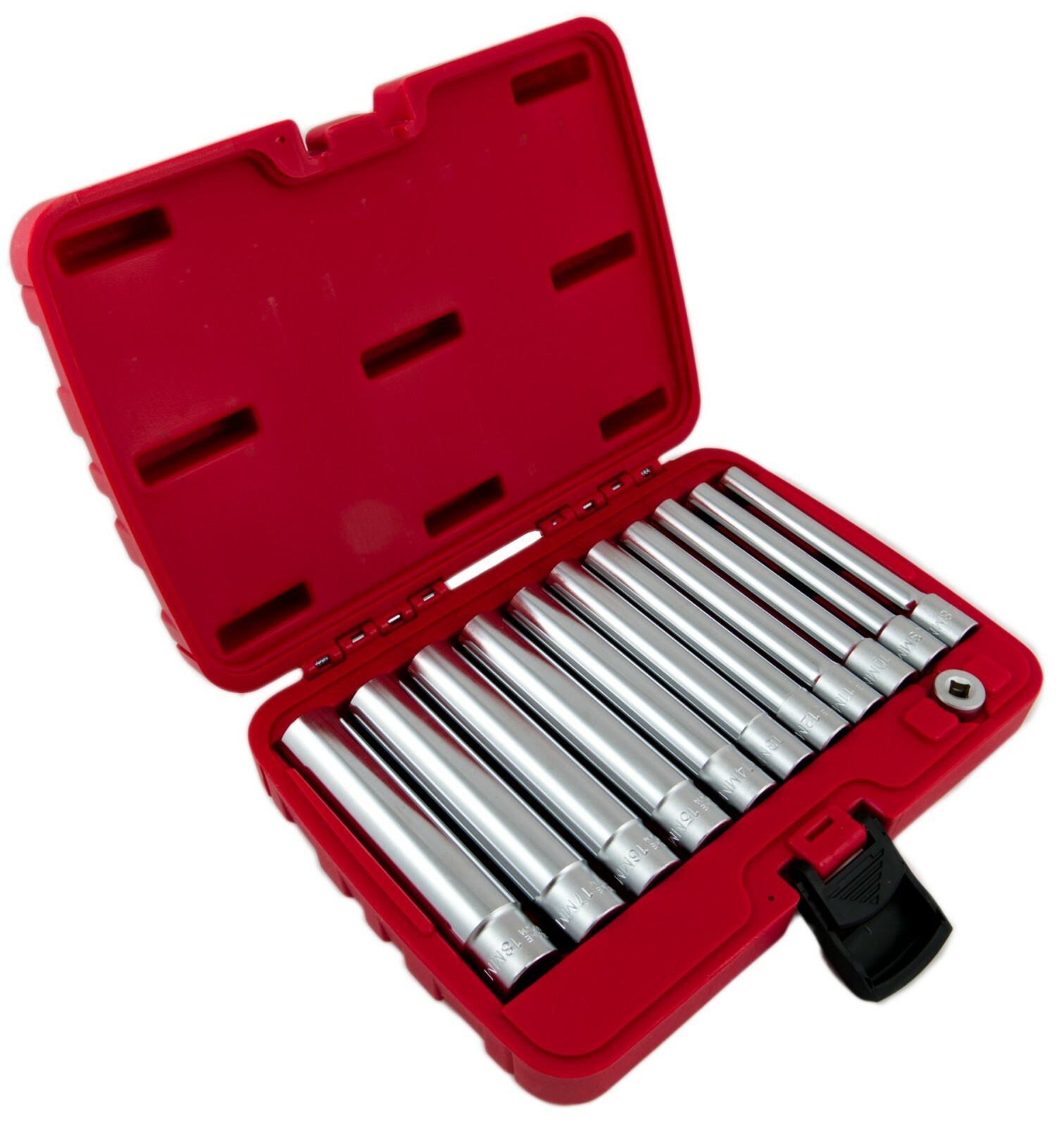 CTA 1099 – 12 Piece Extra Deep Metric Socket Set 3/8″ DR. 120 mm Length Sockets