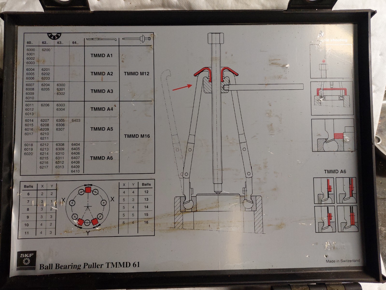 TMMD61 (TMMD 61) SKF Bearing Puller Kit