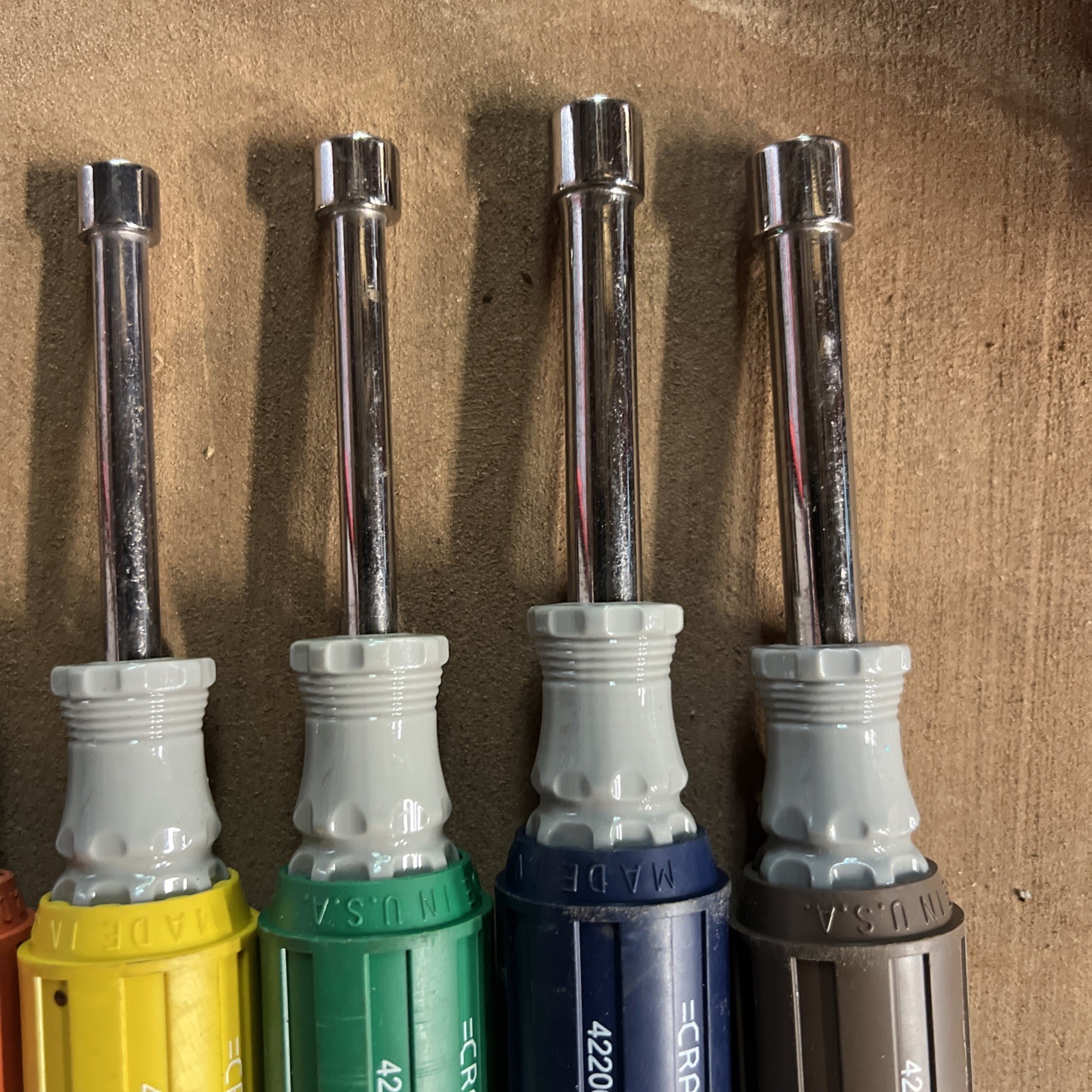 Vintage Craftsman 7pc Metric Driver Set Cushion Grip USA
