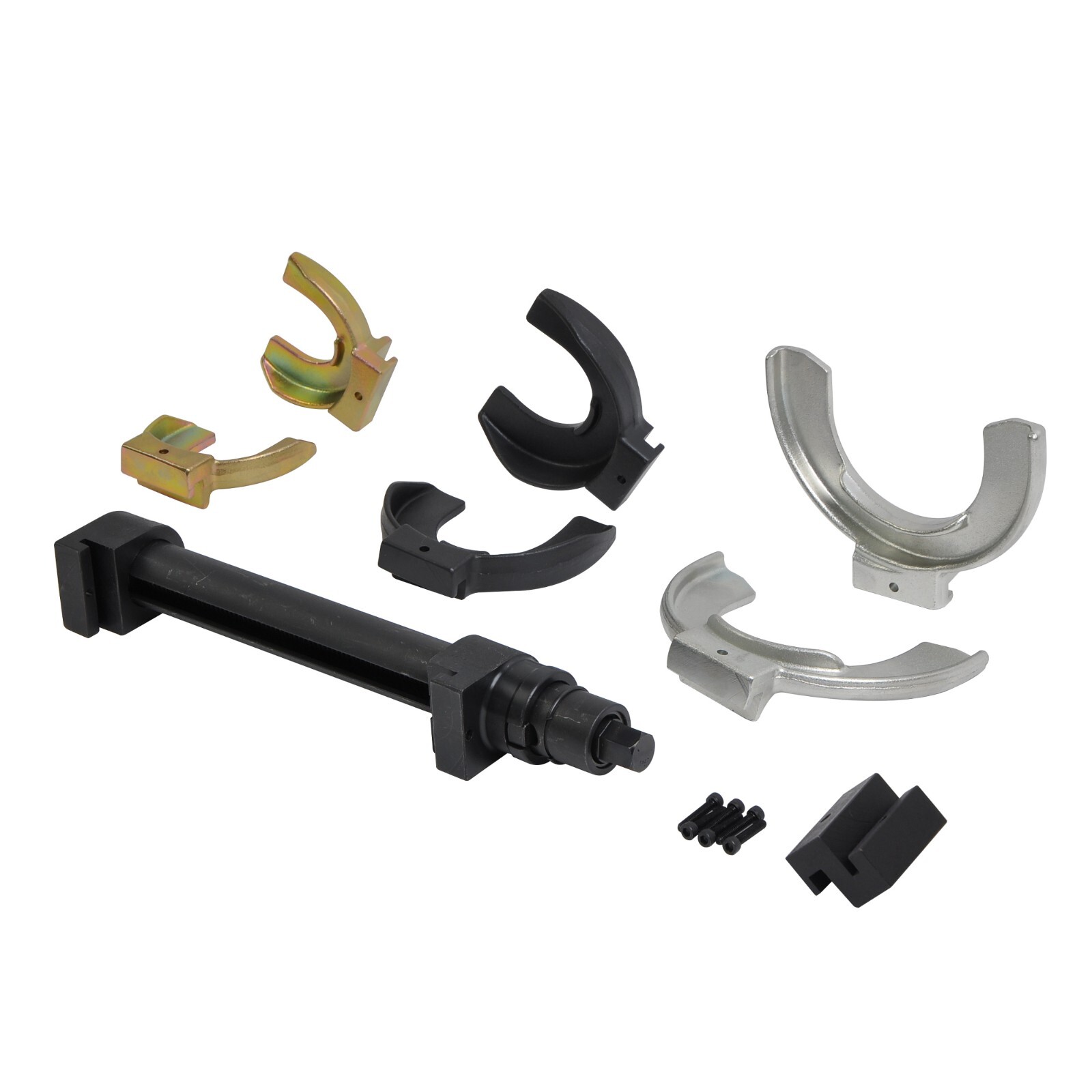 Car Coil Spring Compressor Kit Telescopic Mcpherson Front Rear Strut Springs Set