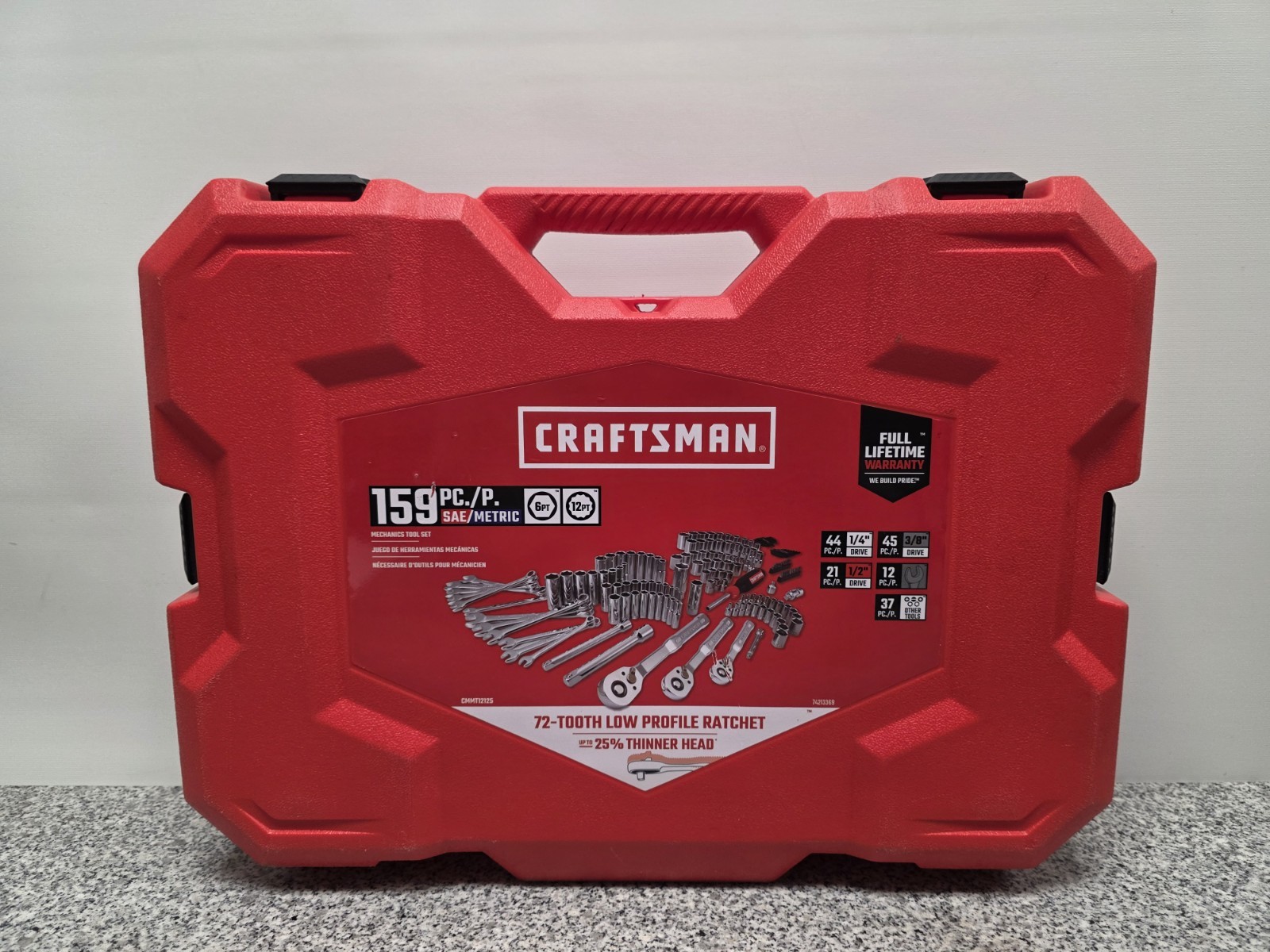 Craftsman Tools CMMT12125, Mechanics Tool Set SAE & Metric **READ**