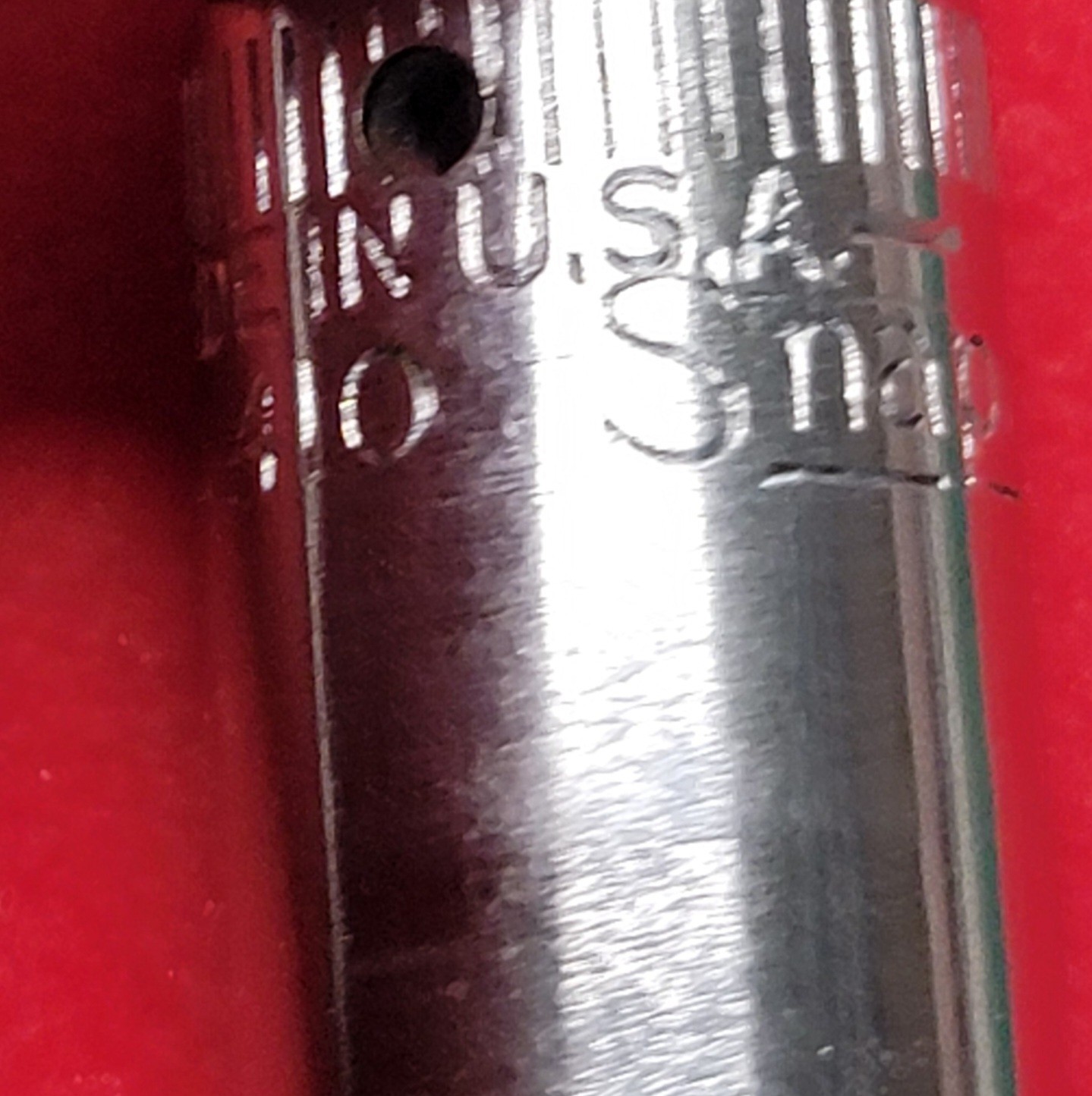 Vintage M-410 Snap-on 9/32 drive Midget socket 8 Point 5/16″