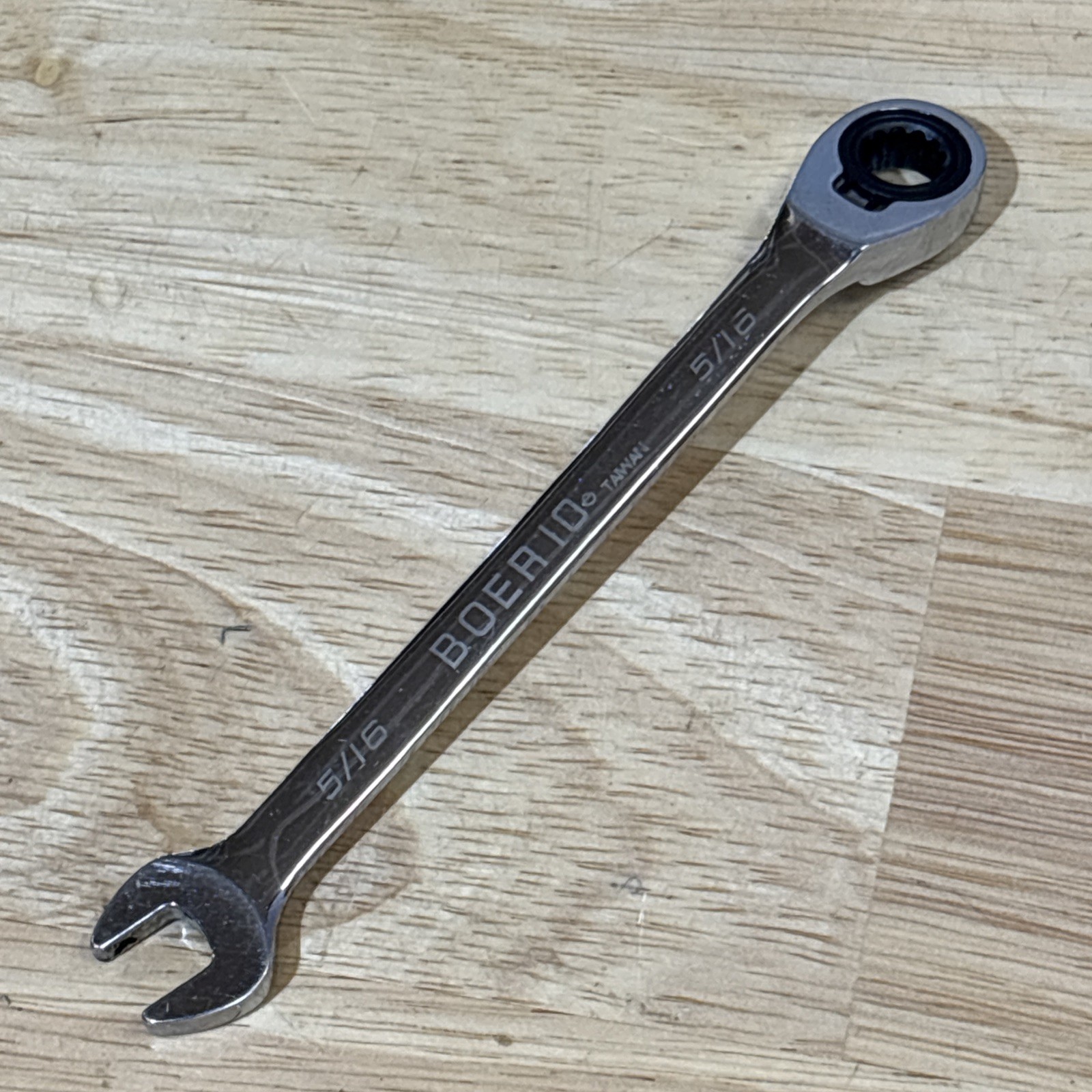 Blue Point 5/16″ Ratcheting Combination Wrench 12 Point Reversible BOER10