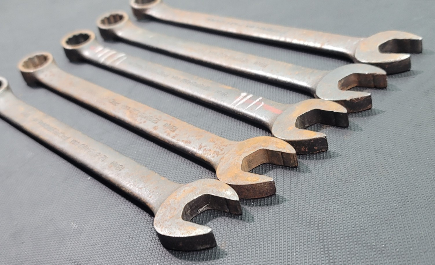 Lot of 5 Proto Professional 18mm Metric 12 Point Combination Wrench 1218MBASD