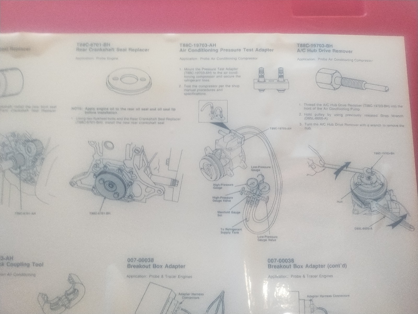 Rotunda Ford Service Tools 1988-2003 T88L-1000-SF. See Pictures