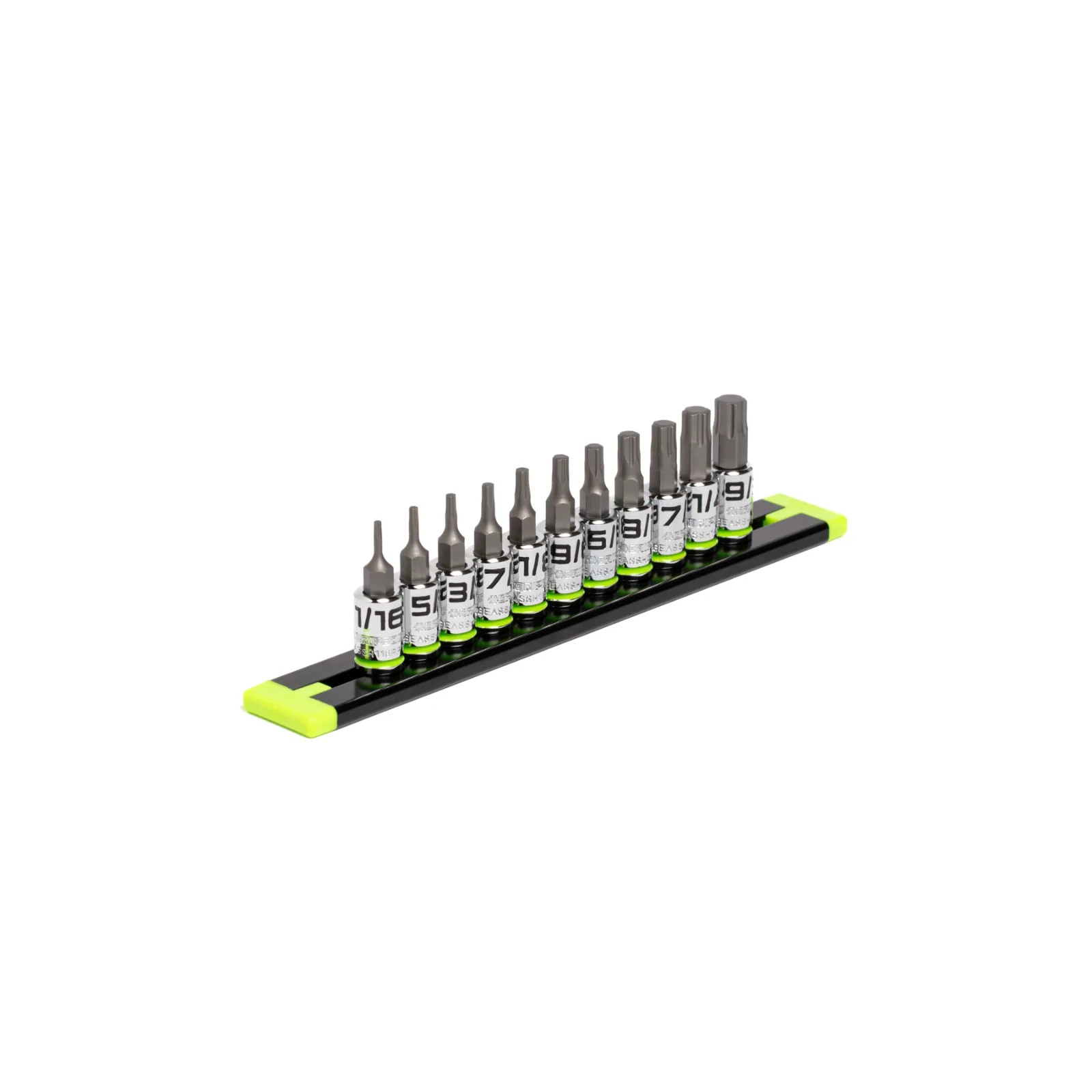 GripEdge Tools RPT Hex Driver Set 11pc SAE & 8pc Metric 1/4»dr + 9pc Star Set