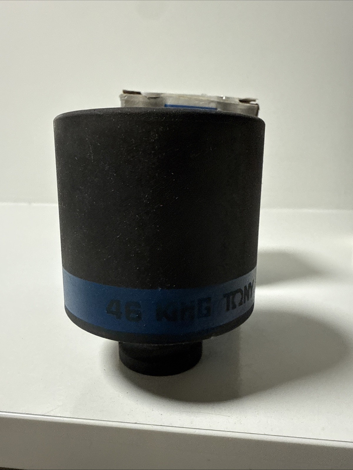 KING TONY No 443546M Point Drive Deep Impact Socket, 46mm, 1/2-inch, Black