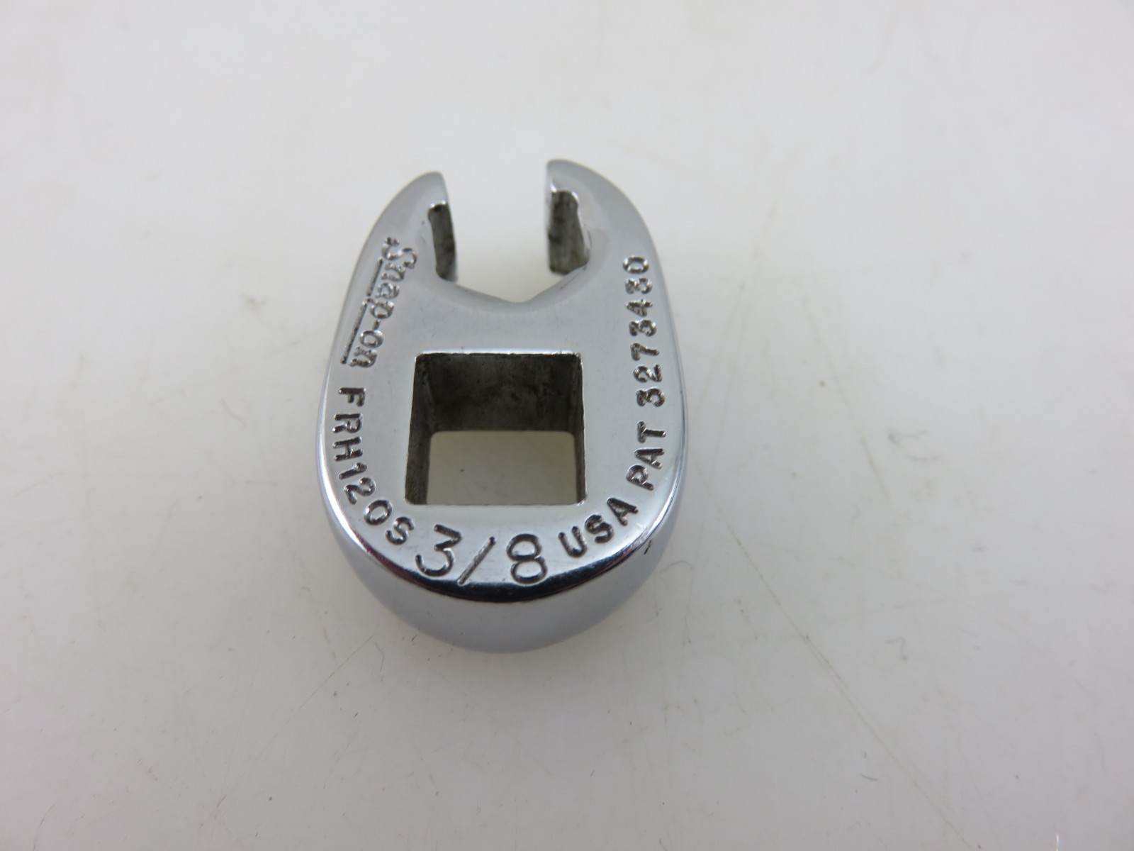 Snap-On FRH120S Flare Nut Line Crowfoot Wrench 3/8″ Drive 3/8″ Opening USA Made