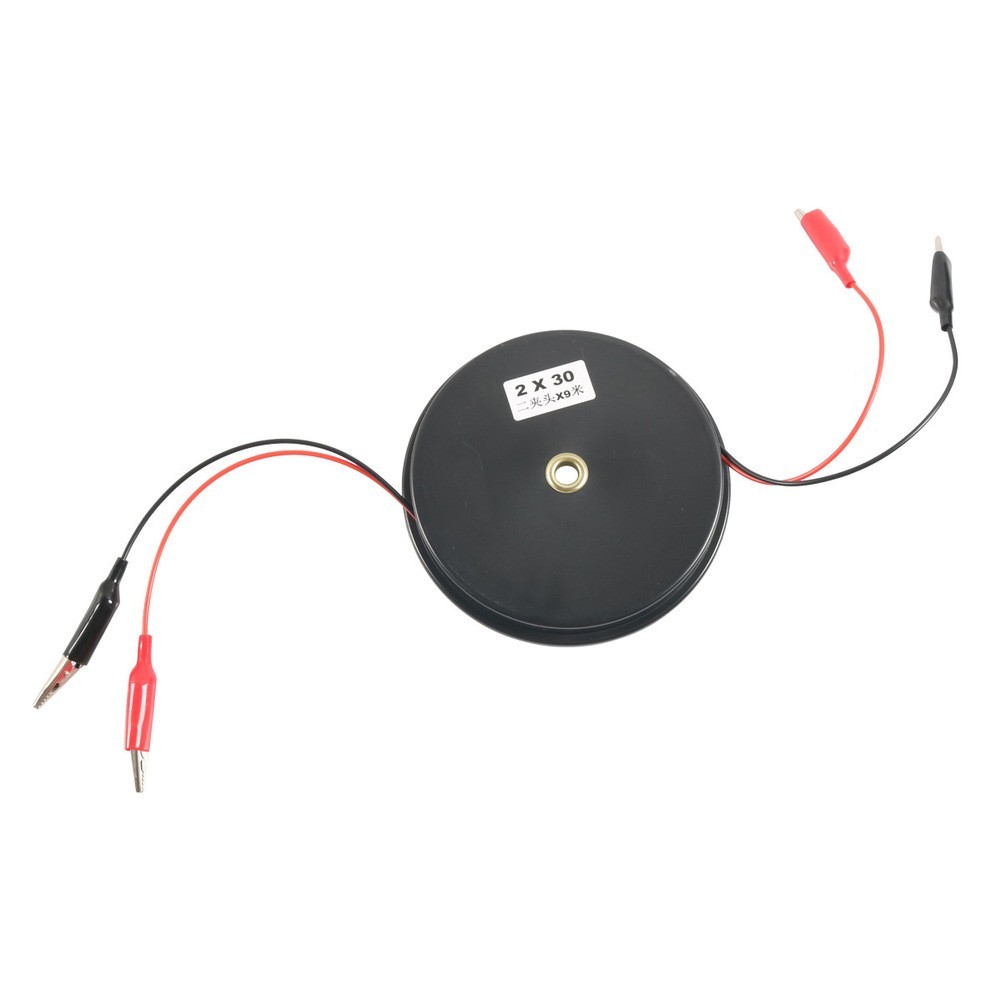 Easy To Carry Electrical Troubleshooting Compact Reel Design Insulated Clips