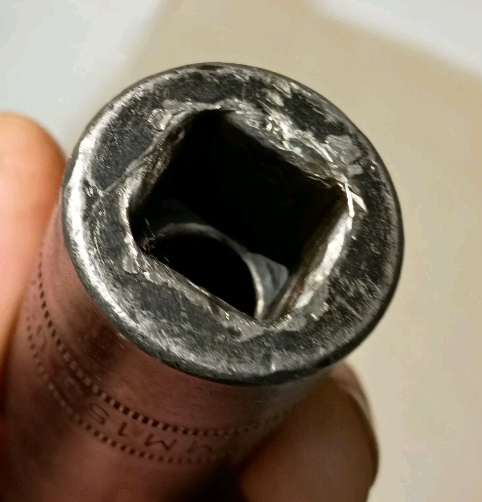 1988 Snap On Tools 1/2″ Drive 15mm METRIC Deep Impact Socket SIMM 150