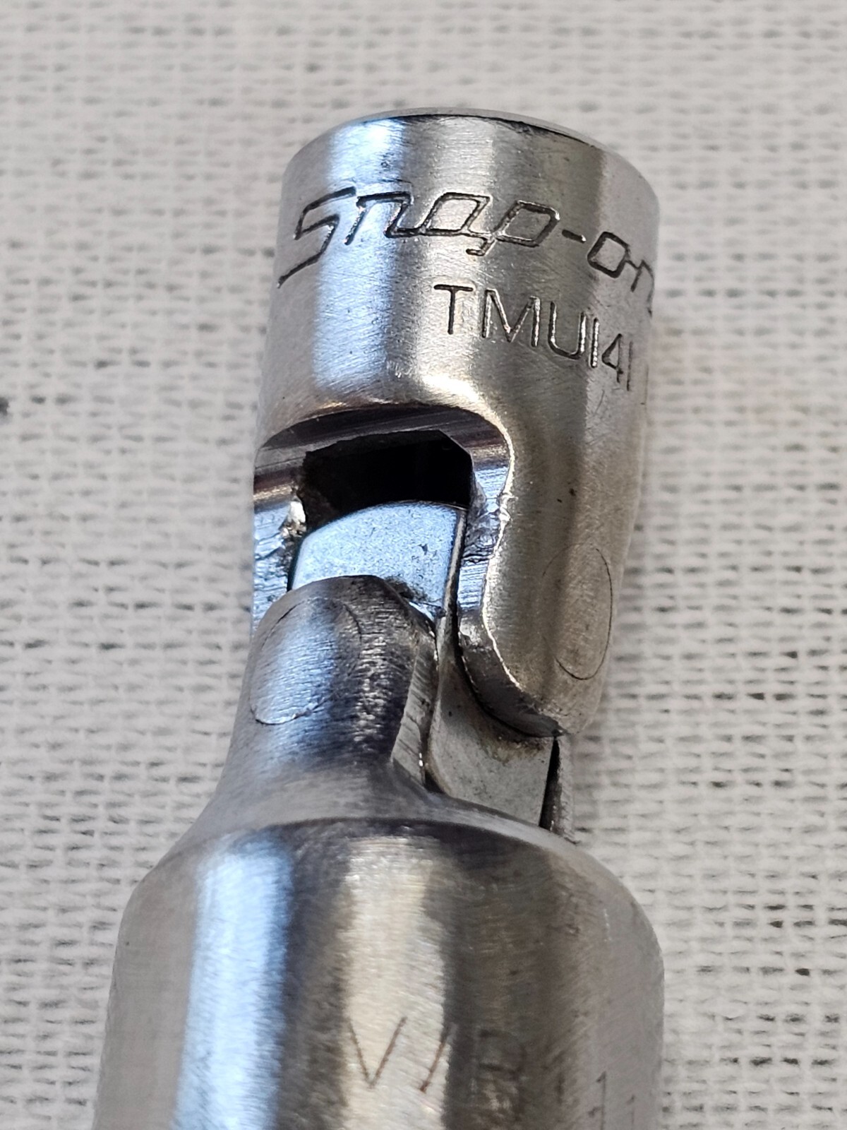 Snap-on 7/16″ Standard Swivel Socket Sae 12 Point TMU141 1/4″ Drive USA