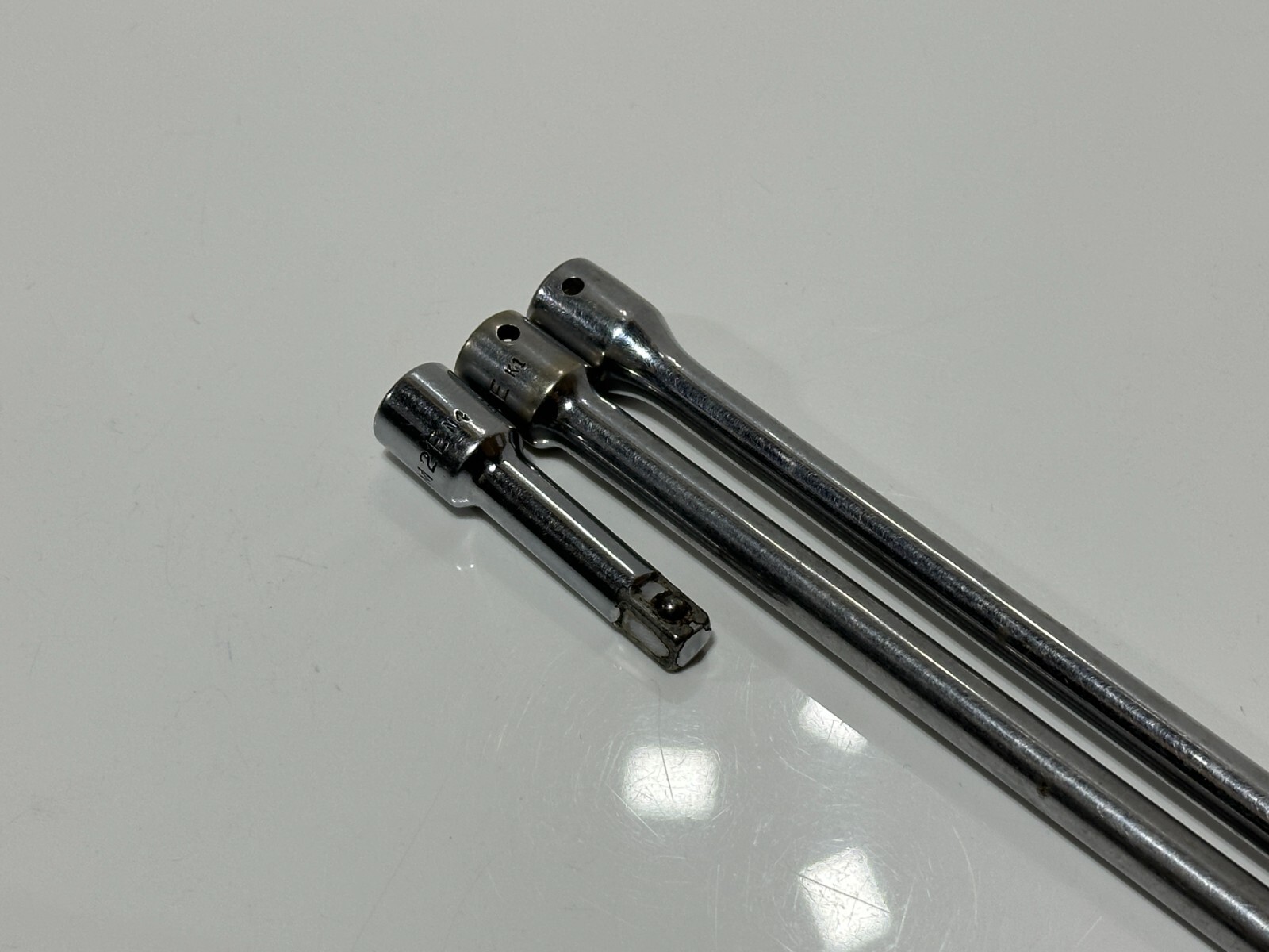 MAC Tools USA 3pc 1/4″ Drive 2″, 6″, 14″ Long Chrome Socket Extension Lot Set
