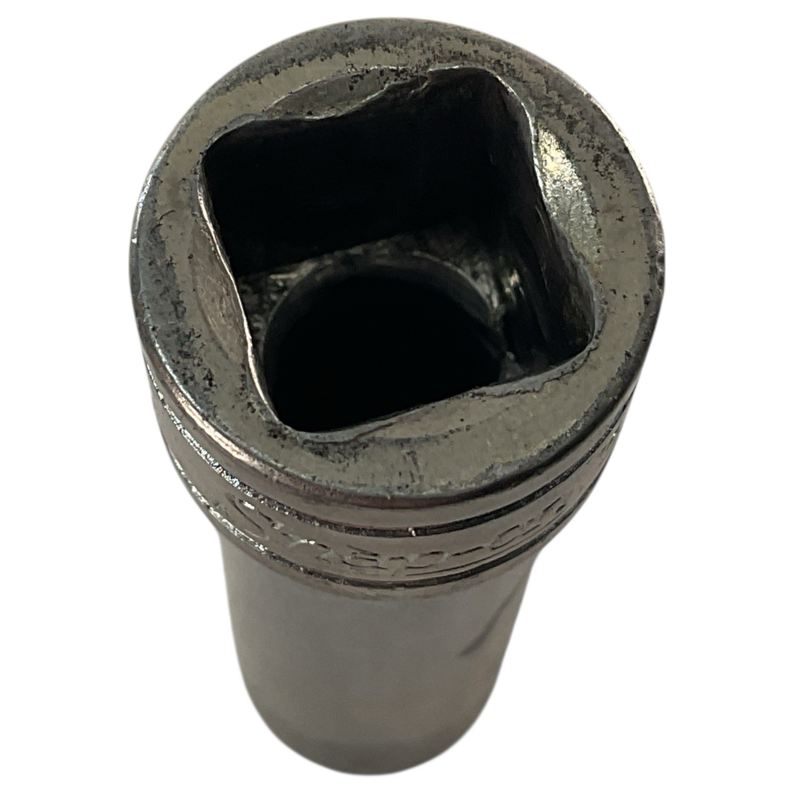 Snap-On Deep Chrome Socket SF-121 3/8″ SAE 12pt 3/8″ Drive Marks Flaking Tool