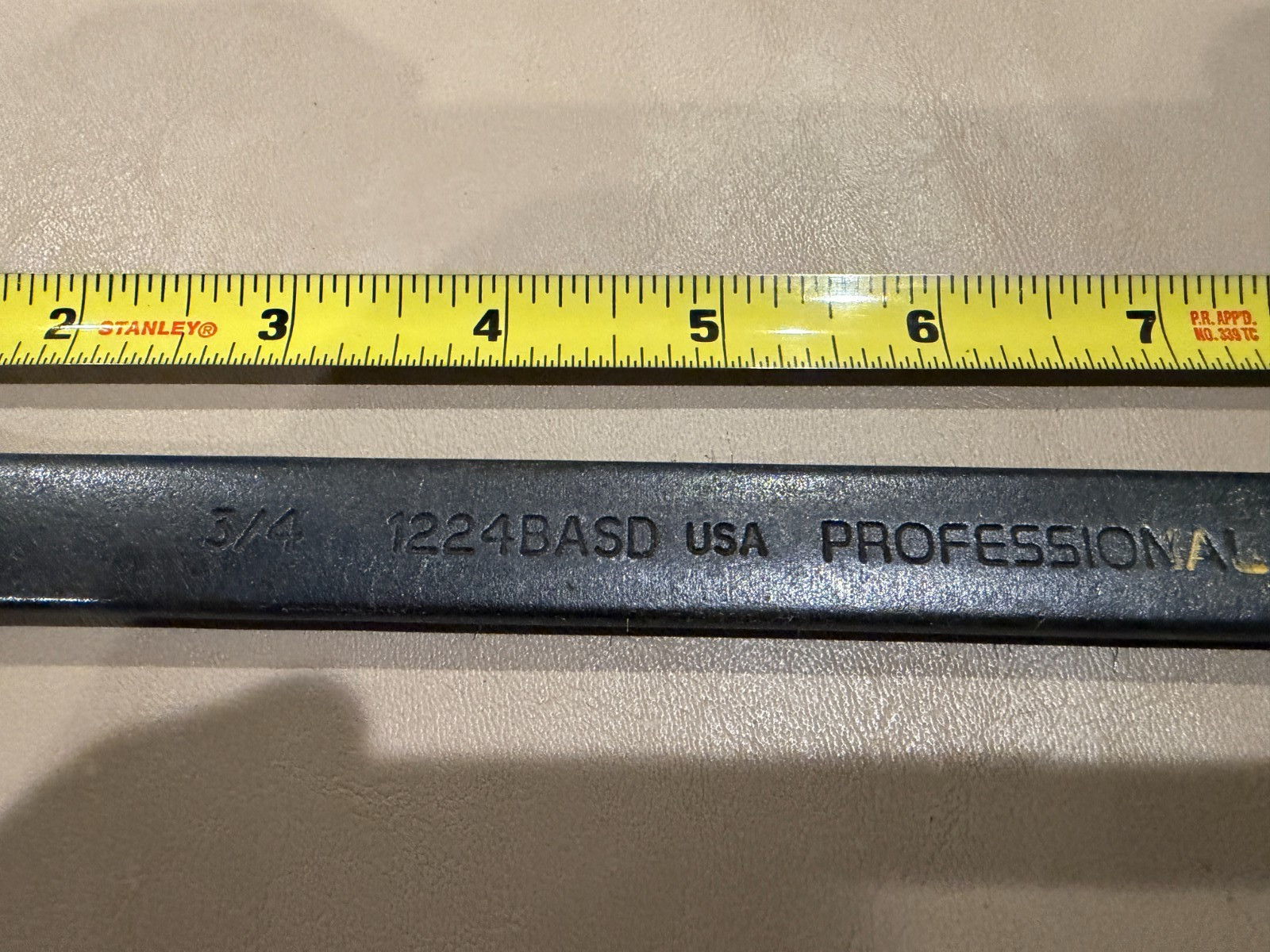 Proto 1224BASD 3/4″ Black Oxide Combination Wrench Anti-Slip Design USA