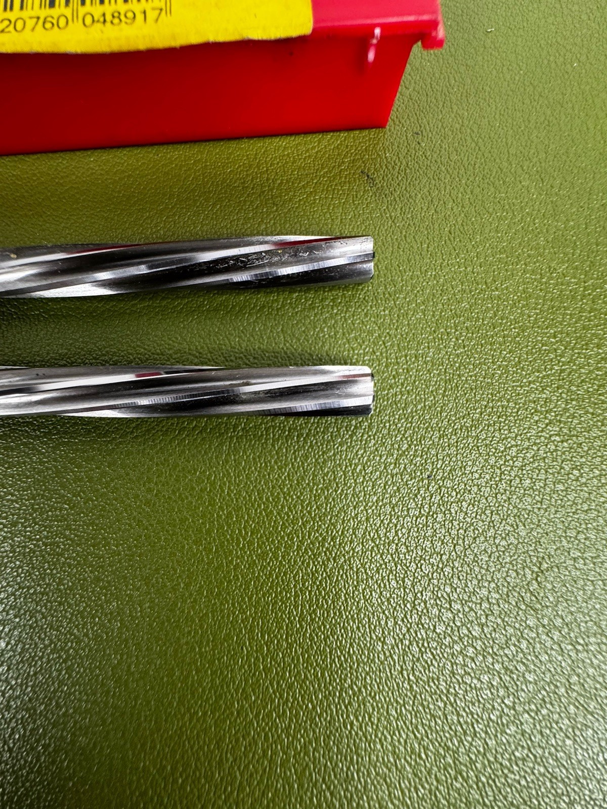 lot of 2 Dormer Hand Reamer Spiral Flutes 06 H7 HSS RPH 37/14