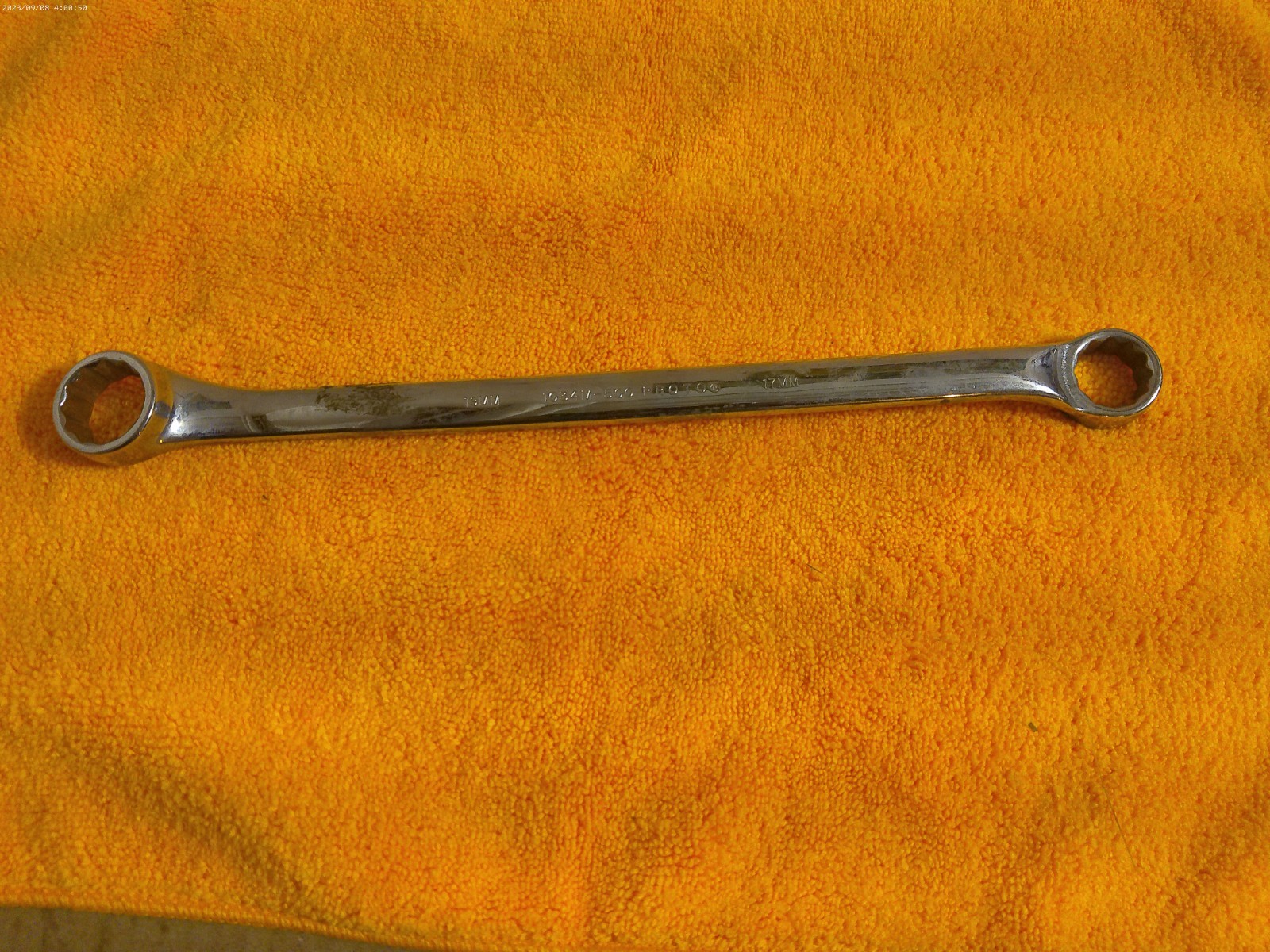 Proto 500 1034M-500 NOS Made In USA 17/19mm Offset Box End Wrench