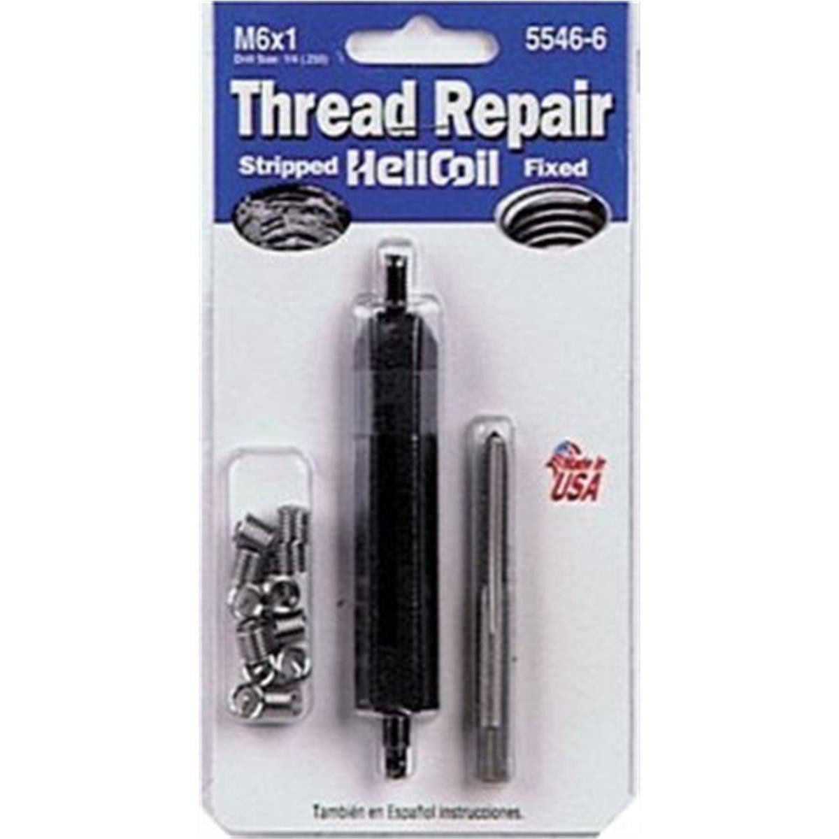 Helicoil 5546-6 Thread Repair Kit M6 x 1in