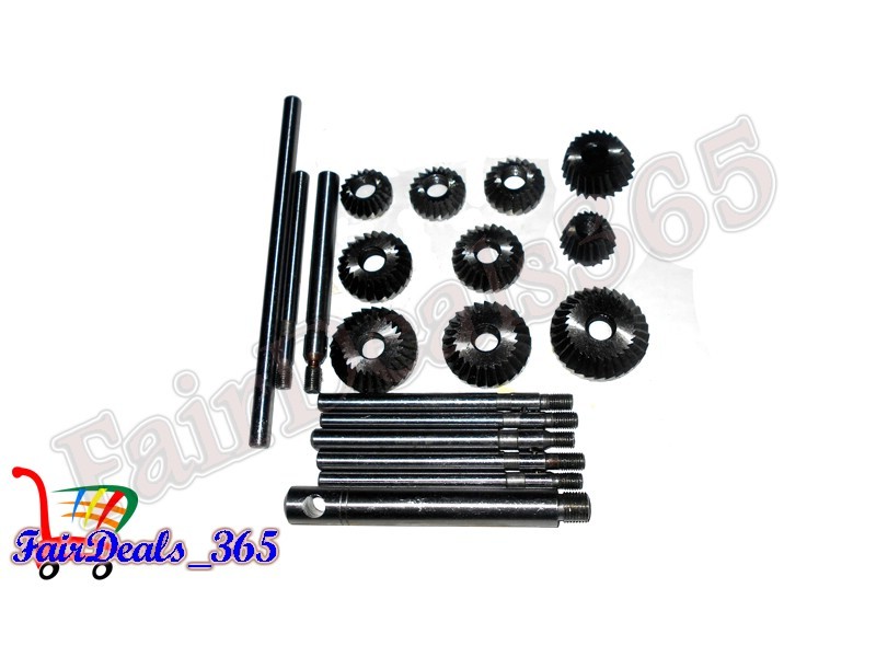 10 PCS VALVE SEAT & FACE CUTTER SET AUTOMOTIVE INDUSTRIAL TOOL-HEAVY DUTY