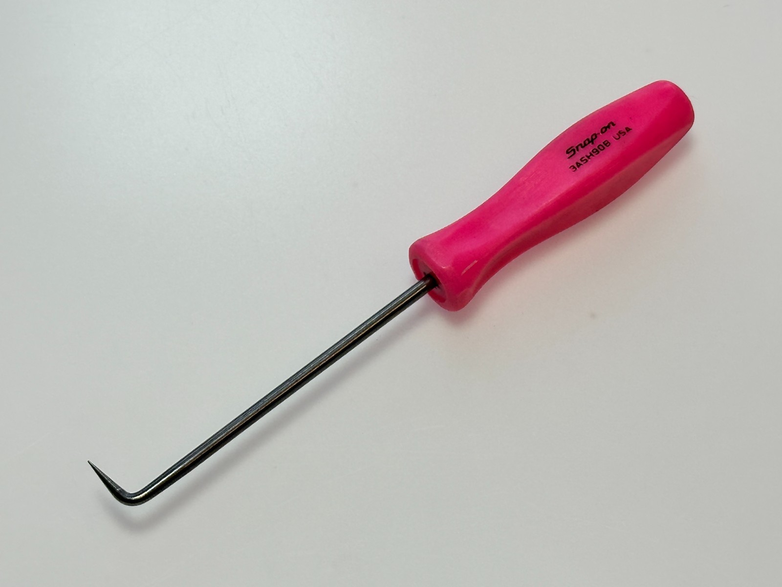 NEW Snap-on Tools USA Classic PINK Mini Hard Handle 90° Pick, 3ASH90BP / 3ASH90